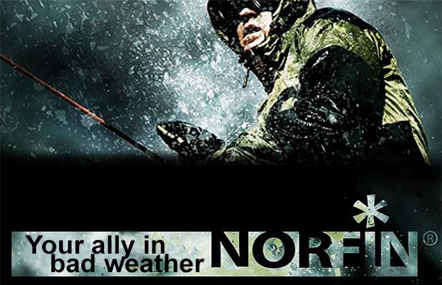 Prin ploaie si vant cu NORFIN